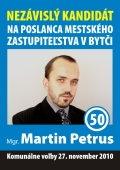 Mgr. Martin Petrus - poslanec MZ