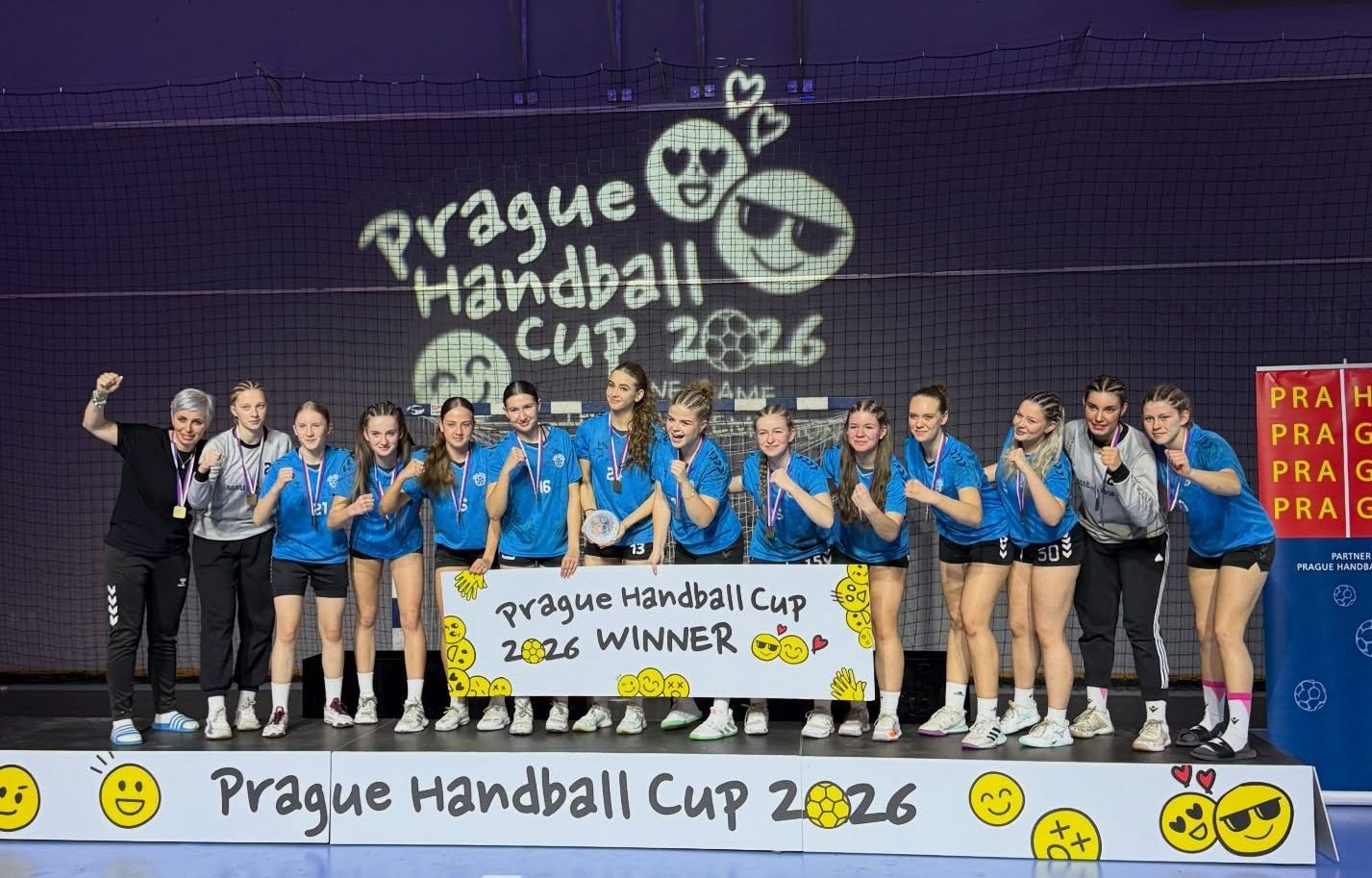 Keď sa úspech potvrdí. Bytčianske hádzanárky ovládli Prahu